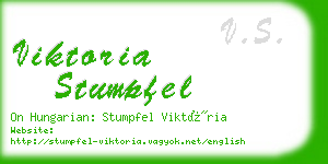 viktoria stumpfel business card